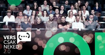 Felújítja Vers csak neked című akcióját a budapesti Örkény Színház