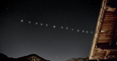 Pénteken este látható lesz a Starlink