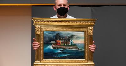 Új aukciós rekordot ért el Csontváry Titokzatos sziget című festménye