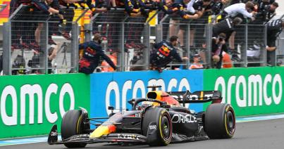 Max Verstappen először nyert Mogyoródon