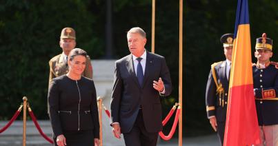 Novák Katalint fogadta a Cotroceni-palotában Klaus Iohannis (VIDEÓVAL)