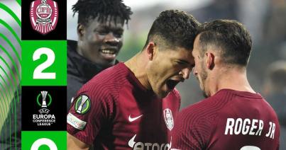 Konferencia Liga: Folytatódott a CFR-csoda a Slavia ellen (FRISSÍTVE)