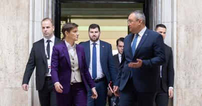 Energetikai és közlekedési projektekről tárgyalt a román és a szerb miniszterelnök