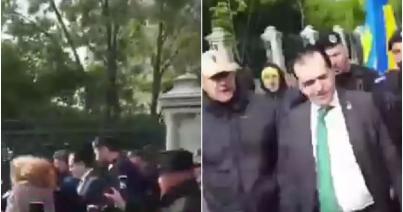Ludovic Orban feljelentést tett az őt bántalmazó AUR-tüntetők ellen