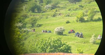 Tordaszentlászló: ATV-vel száguldoztak az erdőben és a mezőn