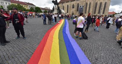 Kolozsvár Pride a Főtéren