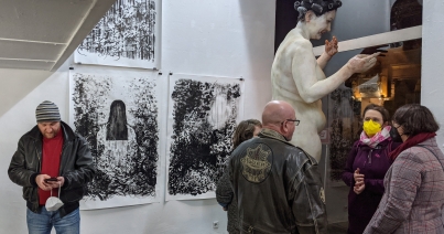 Rajzóra reneszánsz szelfikkel, Rembrandt Insta-fiókjával