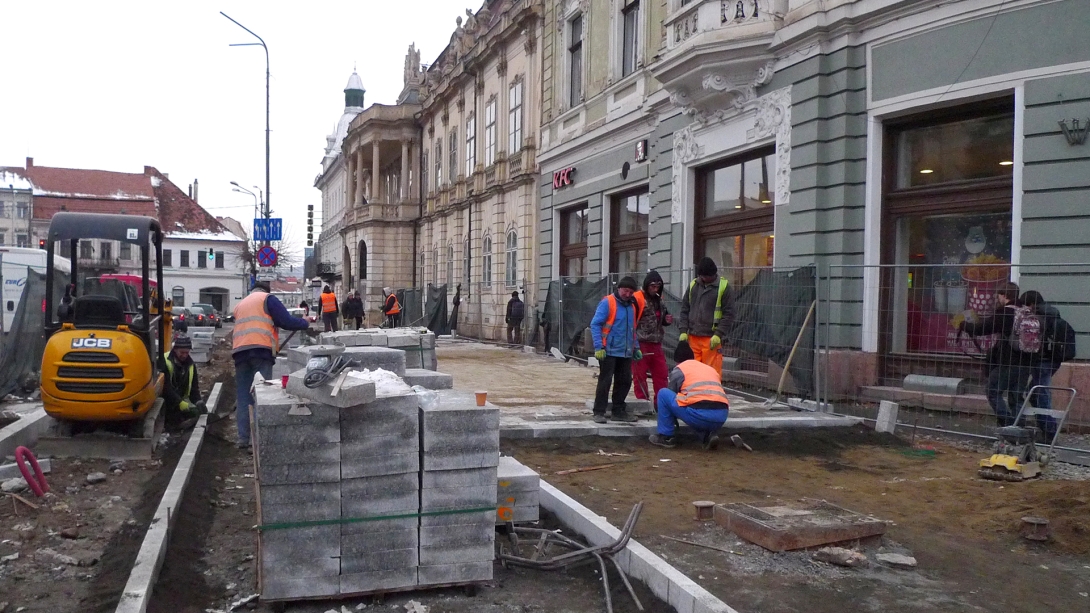 Még az idén befejeznék a Főtér keleti oldalát