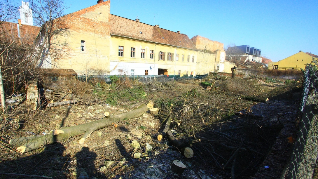 Beigazolódik: zöldövezetet taroltak le a Petőfi utcában