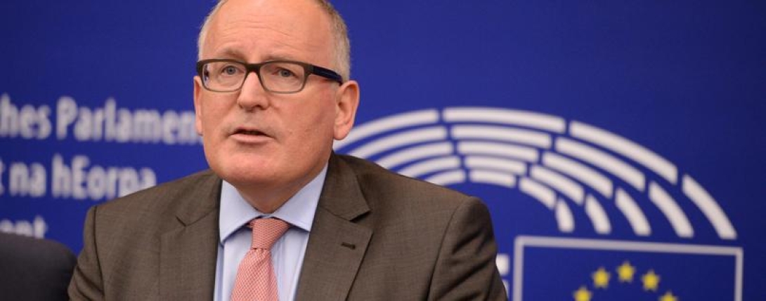 Timmermans: az EB bizakodó, a román lakosok a garancia