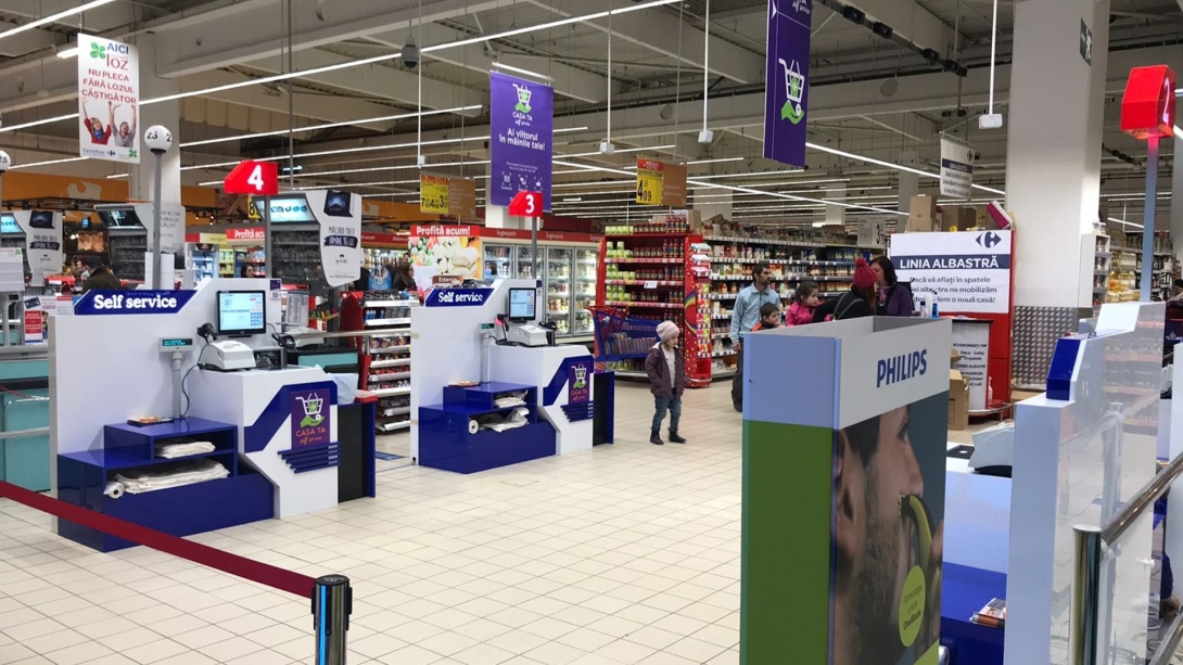 Játsszunk pénztárasdit: gyors fizetés a hipermarketben