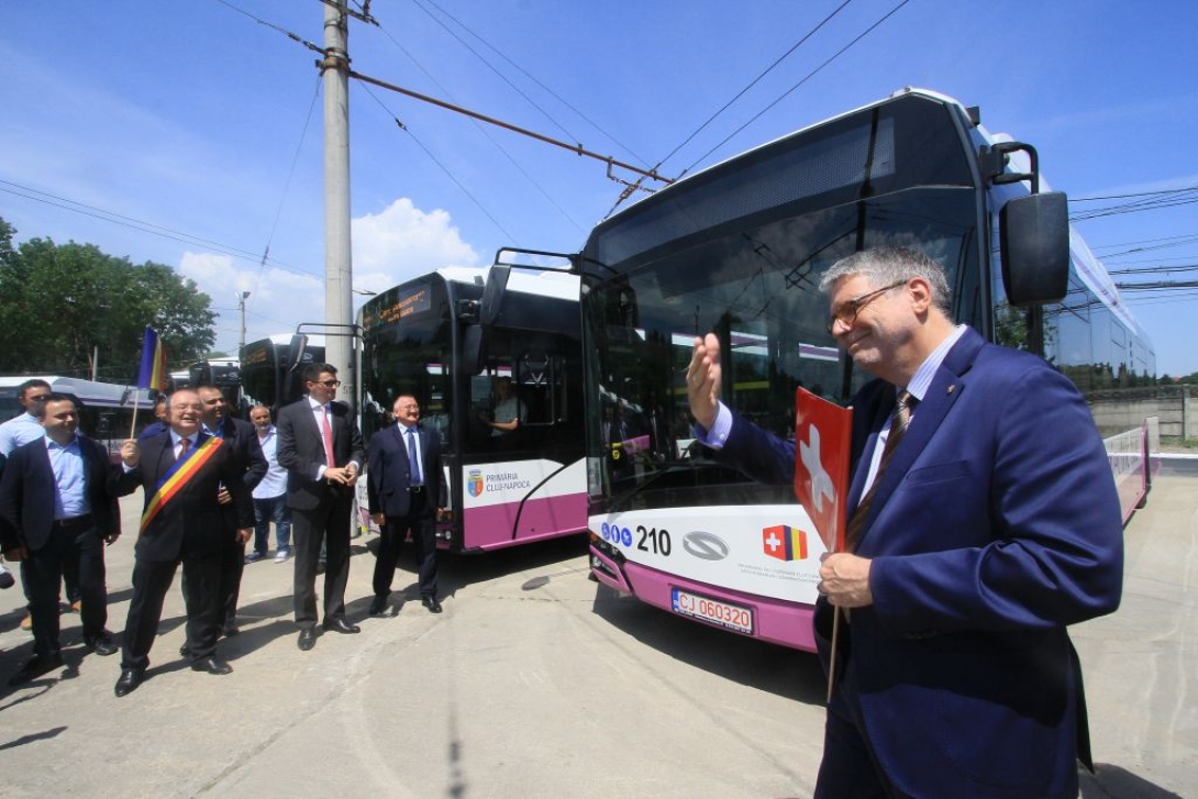 VIDEÓ - Így néznek ki az ország első elektromos autóbuszai