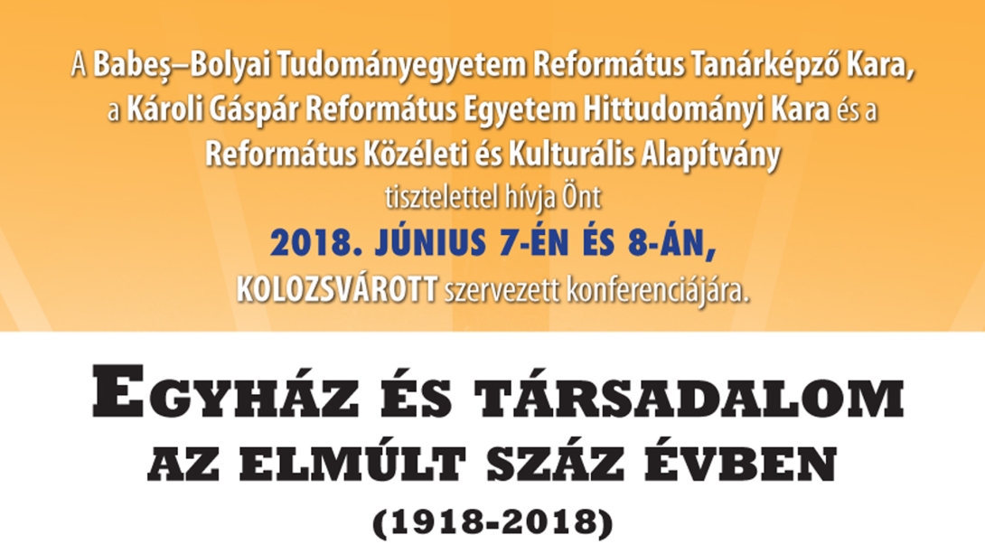 Az erdélyi kereszténység száz évéről tanácskoznak