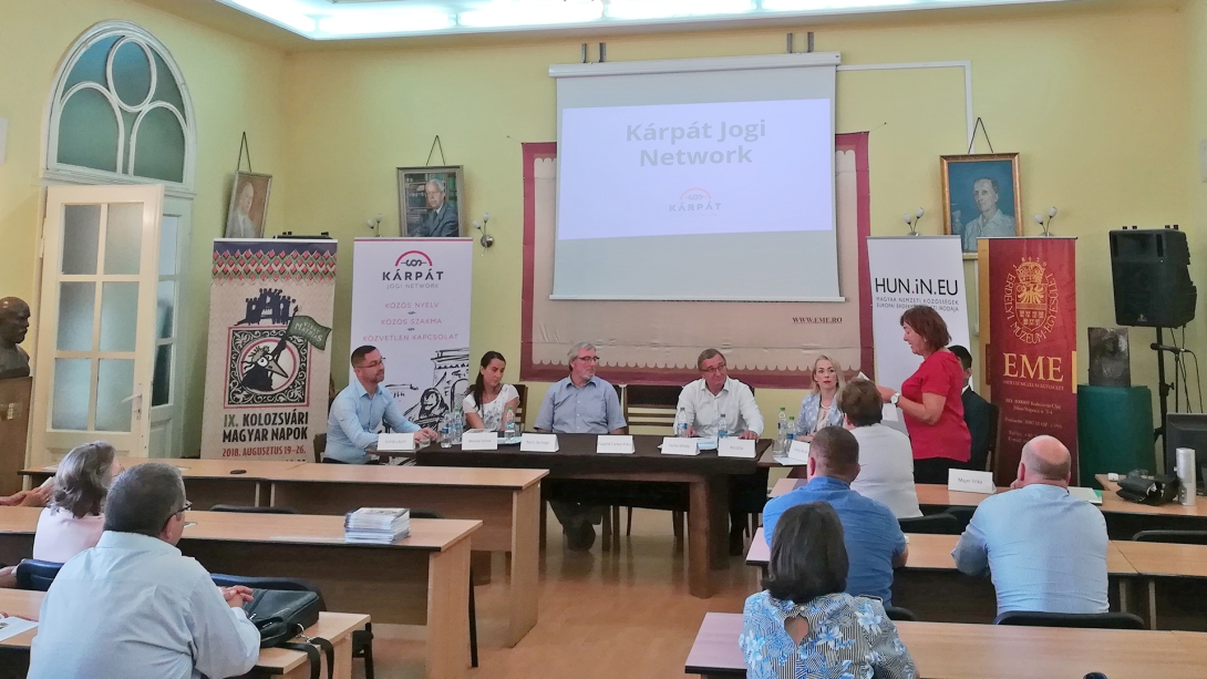 Bemutatták Kolozsváron a Kárpát Jogi Networkot