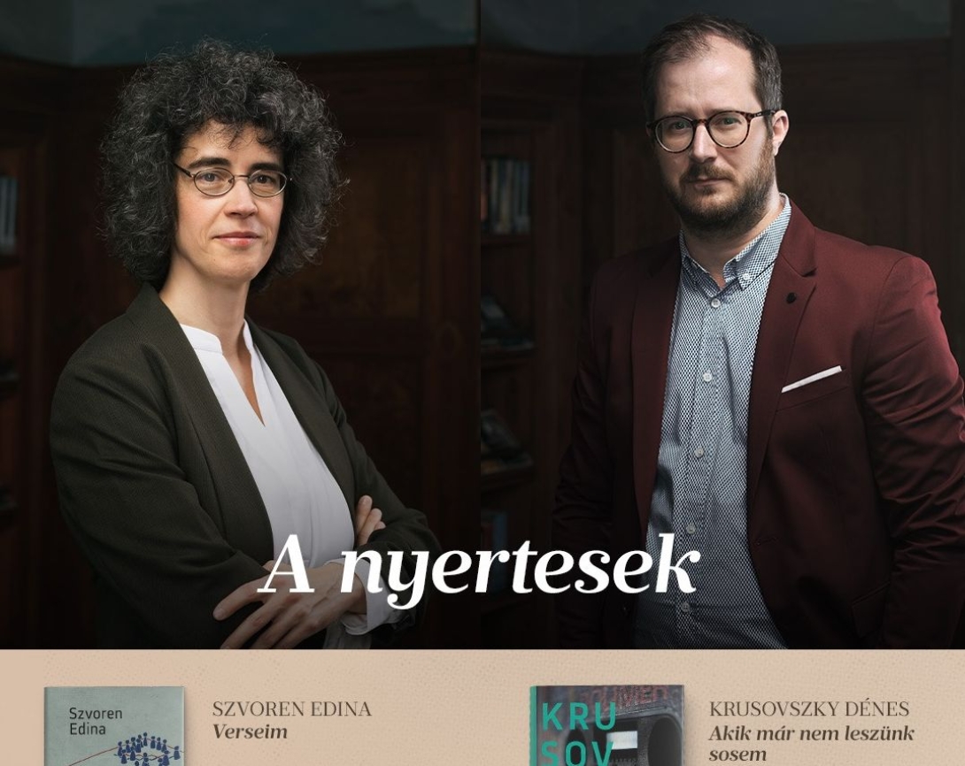 Szvoren Edina novelláskötete nyerte a 2019-es Libri irodalmi díjat