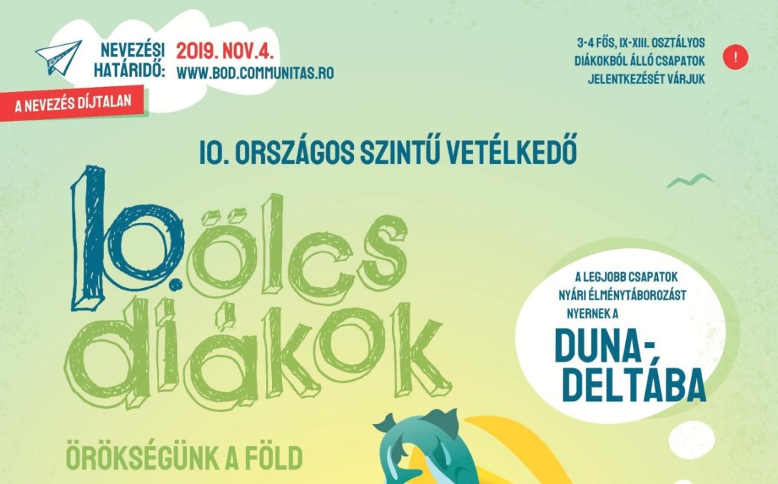 Bölcs Diákok vetélkedő: fókuszban a környezetvédelem