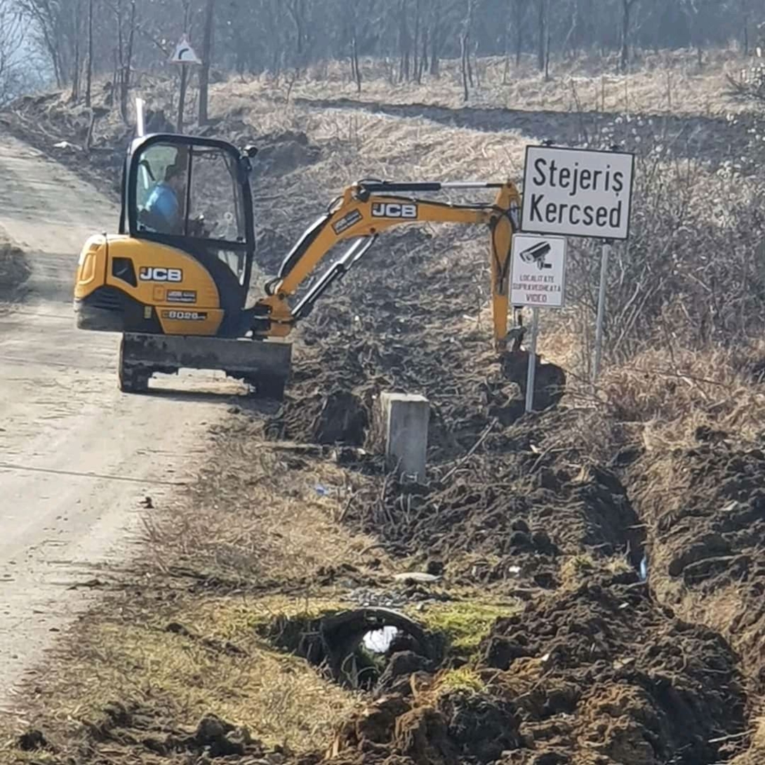 Épül Kercsed vízhálózata