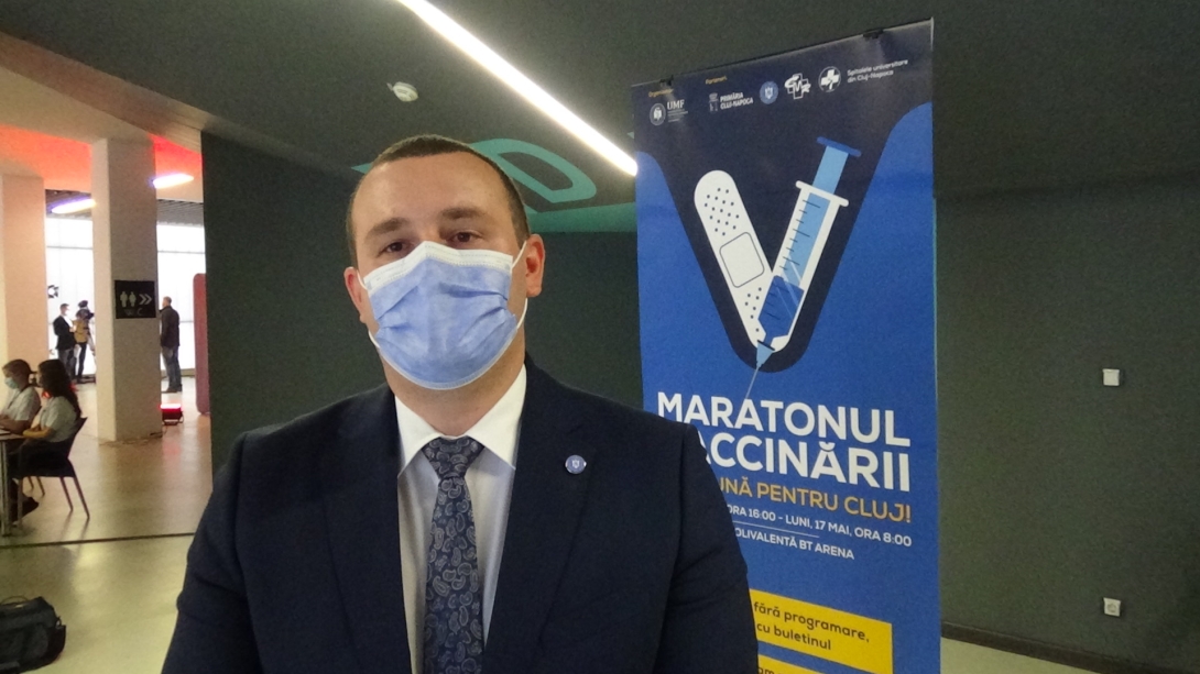 VIDEÓINTERJÚ – Tasnádi Szilárd 10 ezer beoltottban reménykedik az oltásmaratonon