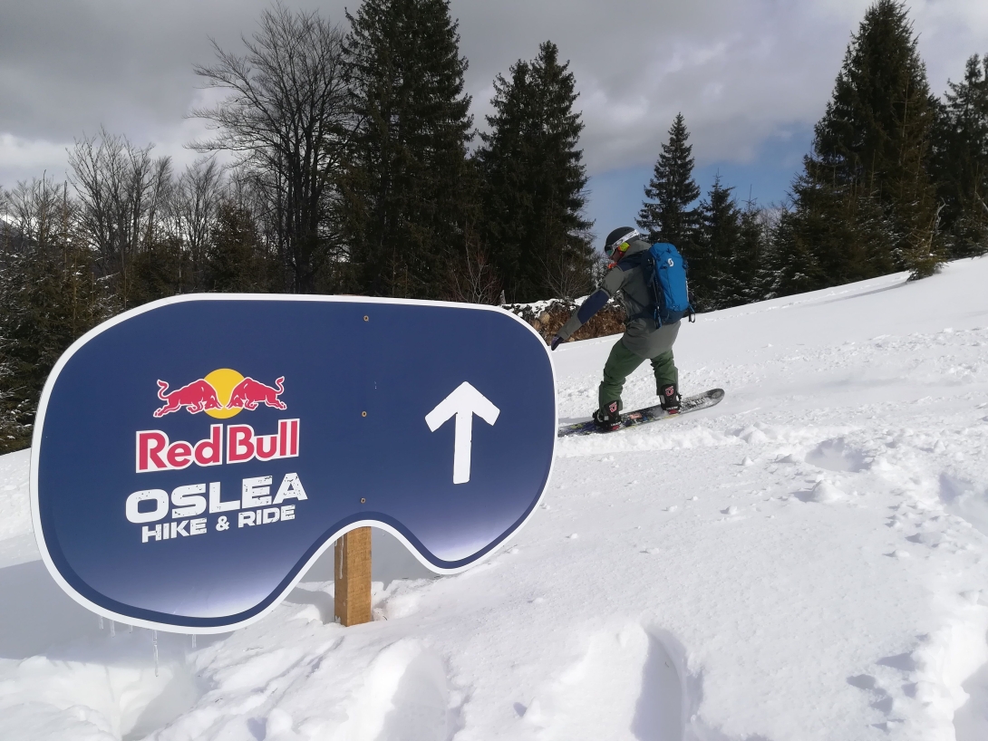 Extrém freeride terepsí- és snowboardverseny: Oslea hike&ride 2022