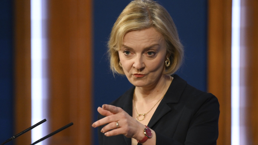 Lemondott Liz Truss brit miniszterelnök