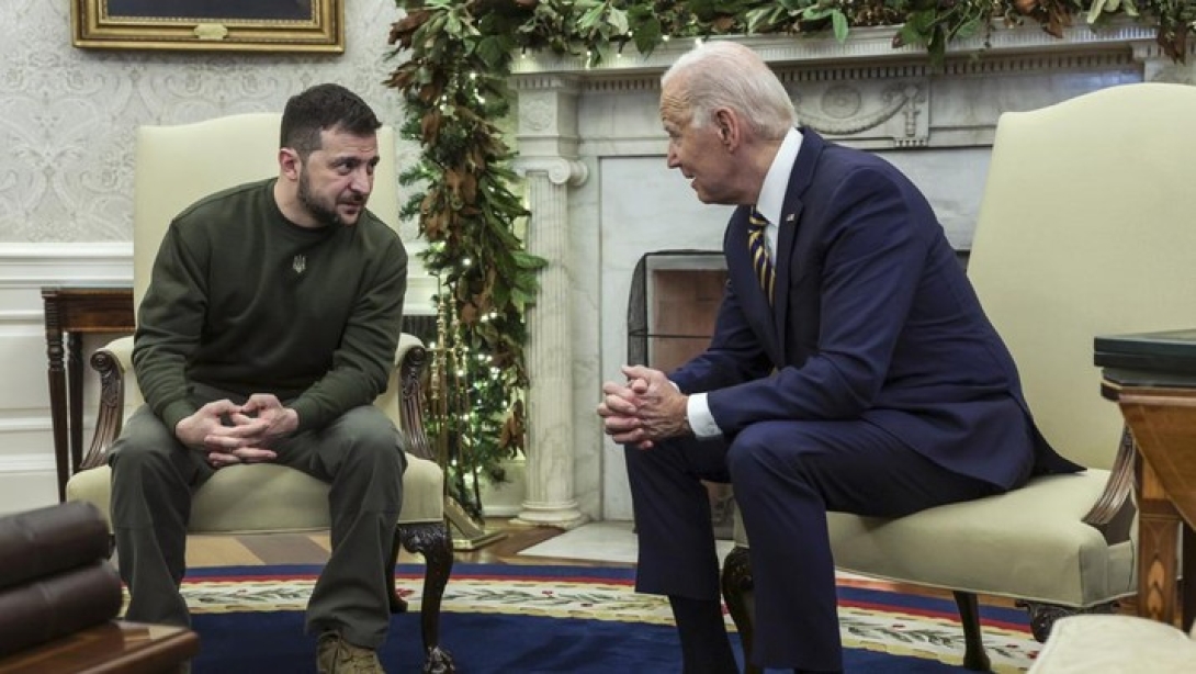 Zelenszkij-Biden találkozó: Washington légvédelmi rakétarendszert küld Ukrajnának