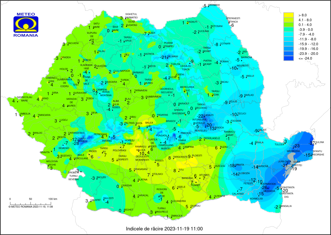 IGSU: 16 megyében okozott károkat az időjárás