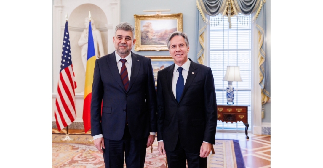 Blinken: egyre erősebb az USA és Románia közötti stratégiai partnerség