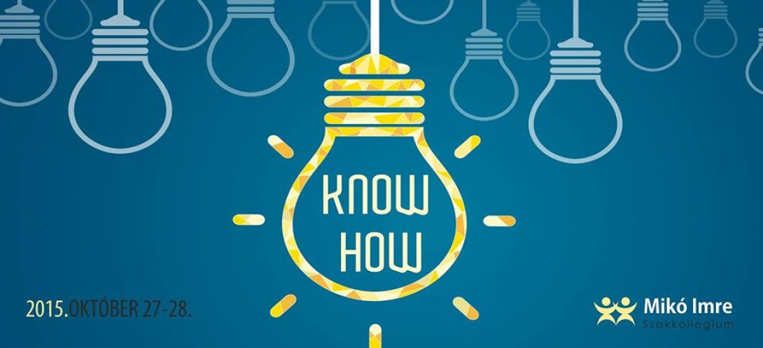 „Know How” előadássorozat