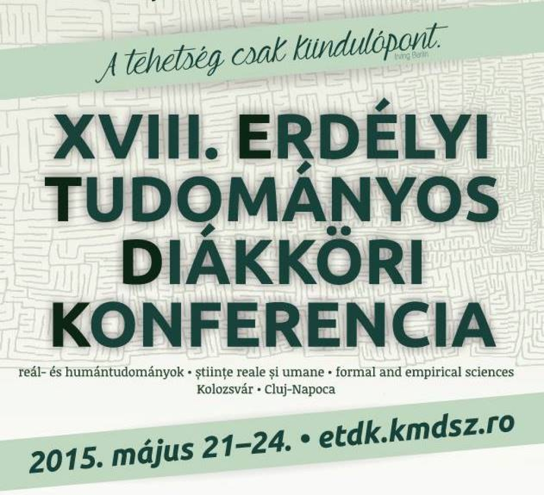 Lépj tovább! Jelentkezz az ETDK-ra!