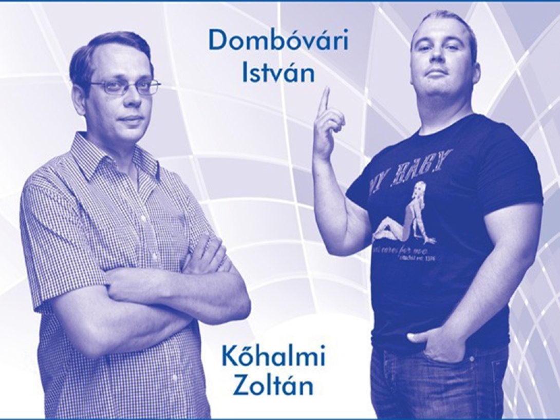 Dombóvári István és Kőhalmi Zoltán a FISC-en